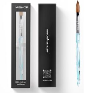 M Shop Professional Kolinsky Acrylic Nail Brush Size 16